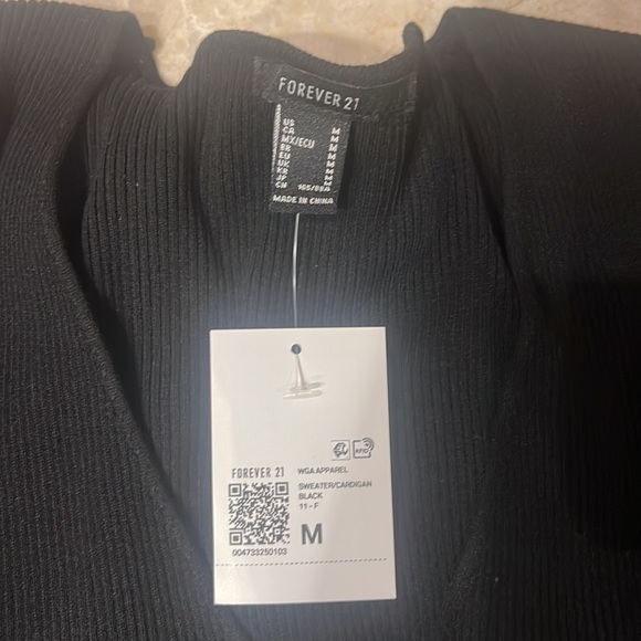 Mid length tie sweater shirt - Picture 3 of 3